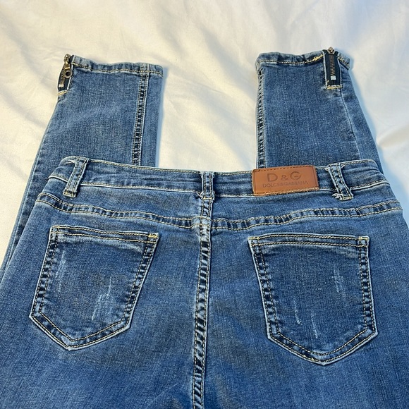 Dolce & Gabbana Skinny Jeans Size 29 Made in Italy - Picture 6 of 8